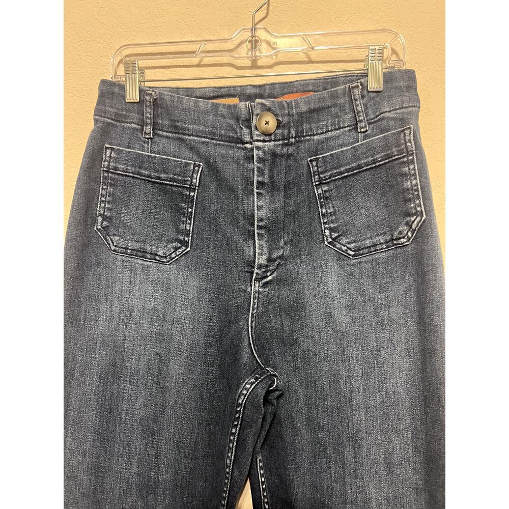 Pilcro & Letterpress The Skipper Wide Leg Jeans Size 30 - Picture 2 of 7